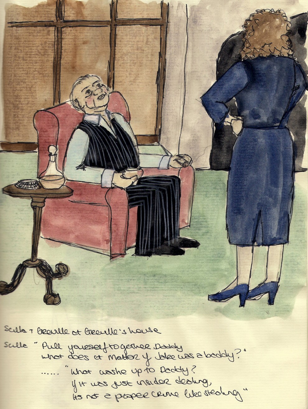 Serious money sketch