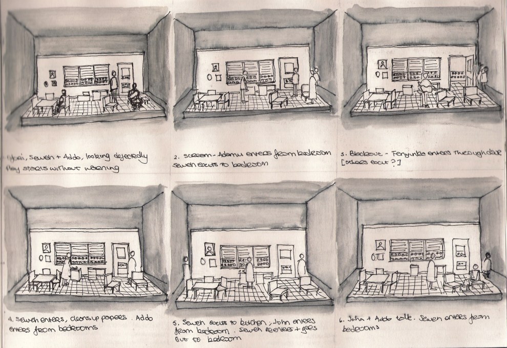 Through a film darkly storyboard