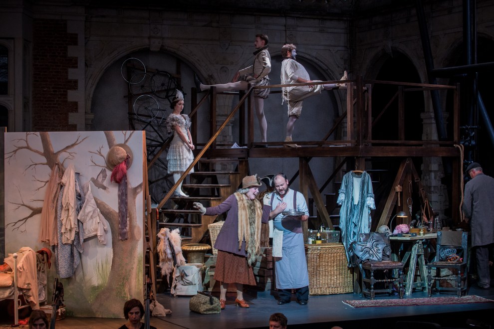 Zaza - Ruggero Leoncavallo - Opera Holland Park - 18 June 2017 Conductor - Peter Robinson Director - Marie Lambert Set Designer - Alyson Cummins Costume Designer - Camille Assaf Lighting Designer - Mark Jonathan Choreographer - Danilo Rebeca Zaza - Anne